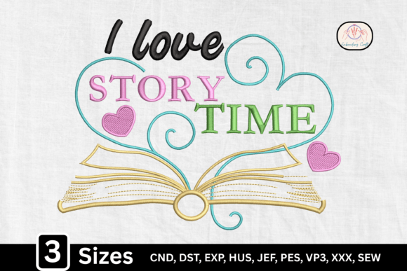 Celebrate Reading with I Love Story Time Design
