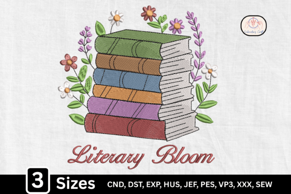 Review: Groovy Floral Book Stack for Craft Fairs