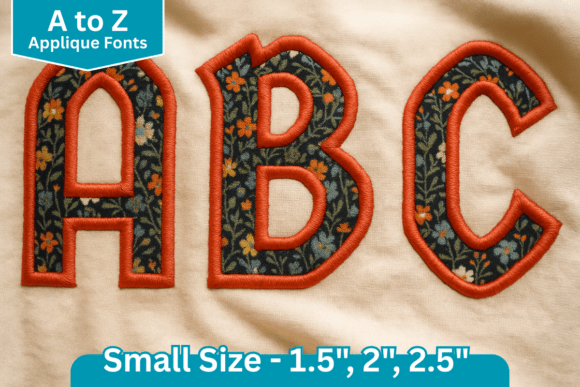 Review: Metro Block Applique Embroidery Font